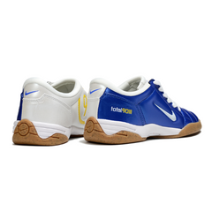 Botas de fútbol sala Nike Total 90 III IC blancas y azules