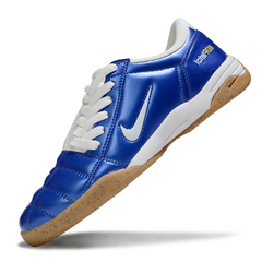 Botas de fútbol sala Nike Total 90 III IC blancas y azules