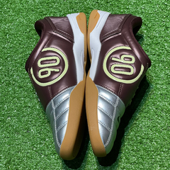 Chuteira Futsal Nike Total 90 III IC Vinho e Prata Tamanho 38