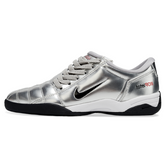 Chuteira Futsal IC Nike Total 90 III Prateada e Vermelha
