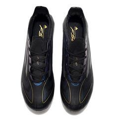 Chuteira Campo FG Adidas F50 Elite Pack Darkspark Preta e Amarela Infantil