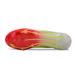 Chuteira Campo FG Adidas F50 Elite Pack Pure Victory Branca e Azul Infantil
