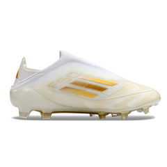 Botas de fútbol de campo para niños Adidas F50 Elite Laceless FG Dayspark Pack