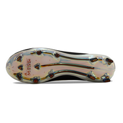 Botas de fútbol de campo para niños Adidas F50 Elite Laceless FG Messi Triunfo Gold Pack