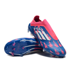 Botas de fútbol de campo para niños Adidas F50 Elite Laceless FG Reemergence Pack