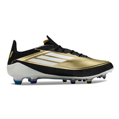 Chuteira Campo FG Adidas F50 Elite Pack Dourado Triumph Infantil