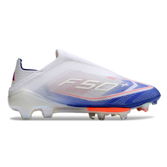 Botas de fútbol de campo para niños Adidas F50+ Elite Laceless FG Advancement Pack