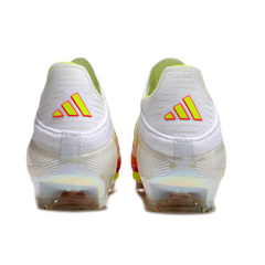 Chuteira Campo FG Adidas F50+ Elite Sem Cadarço Pack Pure Victory Infantil