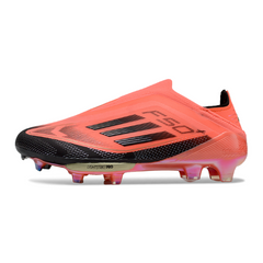 Botas de fútbol de campo para niños Adidas F50+ Elite Laceless FG Vivid Horizon Pack