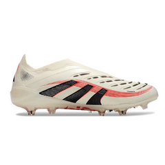 Chuteira Campo FG Adidas Predator 25 Elite Sem Cadarço Pack Goal Hunter Infantil