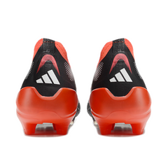Chuteira Campo FG Adidas Predator 25 Elite Sem Cadarço Verde e Preta Infantil