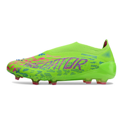 Botas de fútbol Adidas Predator 25 Elite Laceless FG Mystic Victory Pack para niños