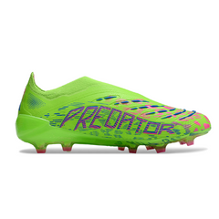 Botas de fútbol Adidas Predator 25 Elite Laceless FG Mystic Victory Pack para niños