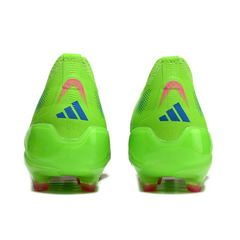 Chuteira Campo FG Adidas Predator 25 Elite Sem Cadarço Pack Mystic Victory Infantil