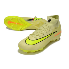 Chuteira Campo FG Nike Air Zoom Mercurial Superfly 10 Elite Amarela Infantil