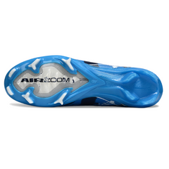 Chuteira Infantil Campo Nike Air Zoom Mercurial Superfly 10 Elite FG Azul Claro