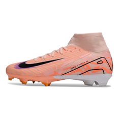 Chuteira Campo FG Nike Air Zoom Mercurial Superfly 10 Elite Laranja Infantil