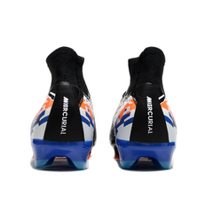 Botas de fútbol Nike Air Zoom Mercurial Superfly 10 Elite FG para niños - Negro, azul y naranja