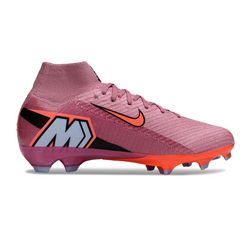 Chuteira Campo FG Nike Air Zoom Mercurial Superfly 10 Elite Rosa-Clara Infantil