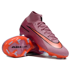 Chuteira Campo FG Nike Air Zoom Mercurial Superfly 10 Elite Rosa-Clara Infantil