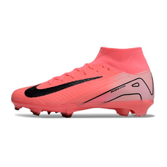 Botas de fútbol Nike Air Zoom Mercurial Superfly 10 Elite FG para niños en color rosa