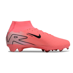 Chuteira Campo FG Nike Air Zoom Mercurial Superfly 10 Elite Rosa Infantil