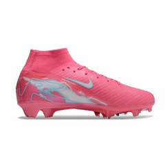 Chuteira Campo FG Nike Air Zoom Mercurial Superfly 10 Elite Pack Thunder Rosa Infantil