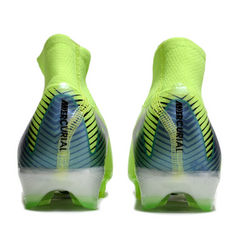 Chuteira Infantil Campo Nike Air Zoom Mercurial Superfly 10 Elite FG Verde Claro