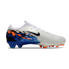 Nike Air Zoom Mercurial Vapor 16 Elite FG White, Blue and Orange Football Boots