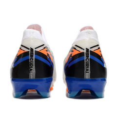 Nike Air Zoom Mercurial Vapor 16 Elite FG White, Blue and Orange Football Boots