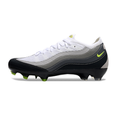Chuteira Infantil Campo Nike Air Zoom Mercurial Vapor 16 Elite FG Air Max 95 Branca e Cinza Pack