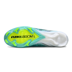 Chuteira Infantil Campo Nike Air Zoom Mercurial Vapor 16 Elite FG Azul Claro