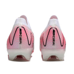 Nike Air Zoom Mercurial Vapor 16 Elite FG White and Pink Football Boots