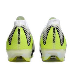 Nike Air Zoom Mercurial Vapor 16 Elite FG White, Gray and Green Football Boots