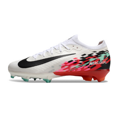 Chuteira Campo FG Nike Air Zoom Mercurial Vapor 16 Elite Branca e Vermelha