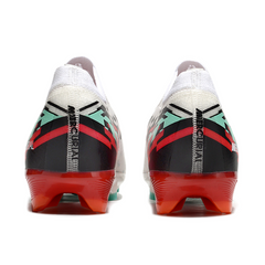 Chuteira Campo FG Nike Air Zoom Mercurial Vapor 16 Elite Branca e Vermelha