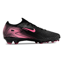 Chuteira Campo FG Nike Air Zoom Mercurial Vapor 16 Elite Preta e Rosa Infantil
