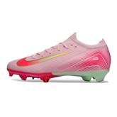 Botas de fútbol Nike Air Zoom Mercurial Vapor 16 Elite FG para niños - Rosa claro y verde claro