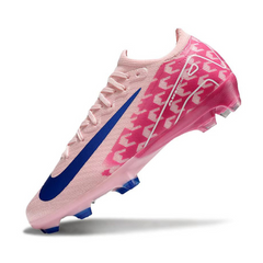 Chuteira Campo FG Nike Air Zoom Mercurial Vapor 16 Elite Rosa e Azul Infantil