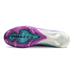 Chuteira Infantil Campo Nike Air Zoom Mercurial Vapor 16 Elite FG Roxo e Azul