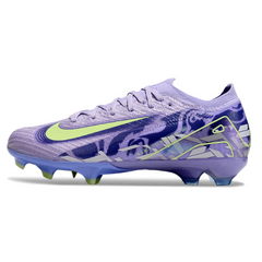 Chuteira Campo FG Nike Air Zoom Mercurial Vapor 16 Elite Pack United 001 Preta e Branca Infantil