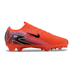 Chuteira Campo FG Nike Air Zoom Mercurial Vapor 16 Elite Vermelha e Preta Infantil