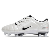 Botas de fútbol Nike Total 90 III FG para niños, color blanco y negro