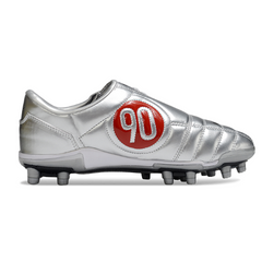 Chuteira Infantil Campo Nike Total 90 III FG Prata