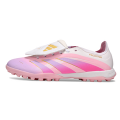 Botas de fútbol Adidas Predator 25 Elite TF rosa para niños