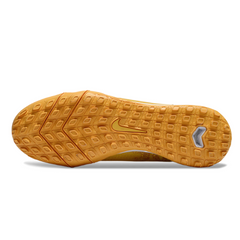 Chuteira Society TF Nike Zoom Mercurial Superfly 10 Elite Dourada Infantil
