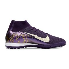 Chuteira Sociedad Nike Zoom Mercurial Superfly 10 Elite TF Mbappé Roxa