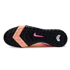 Chuteira Society TF Nike Zoom Mercurial Superfly 10 Elite Infantil Rosa-Clara