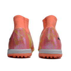 Botas de fútbol Nike Zoom Mercurial Superfly 10 Elite TF para niños, color rojo y amarillo