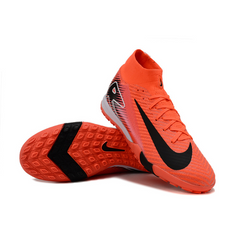 Chuteira Infantil Society Nike Zoom Mercurial Superfly 10 Elite TF Vermelha e Preta